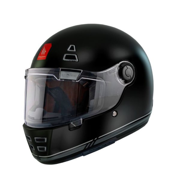 Casco MT JARAMA SV SOLID B2 NEGRO MATE