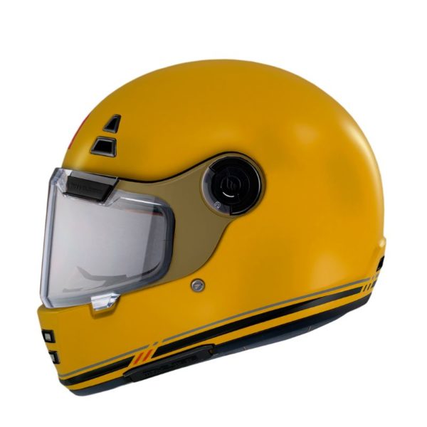 Casco MT JARAMA SV SOLID C3 AMARILLO MATE