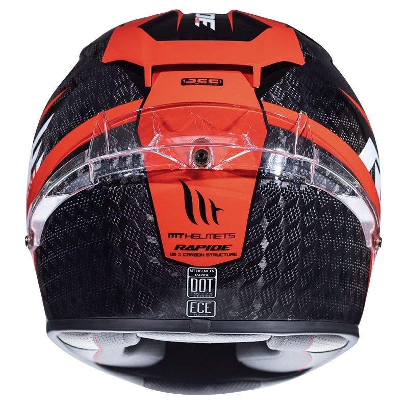 Certificado canal obesidad Casco MT RAPIDE PRO CARBON KID C5 GLOSS RED - Motos Cano Sport