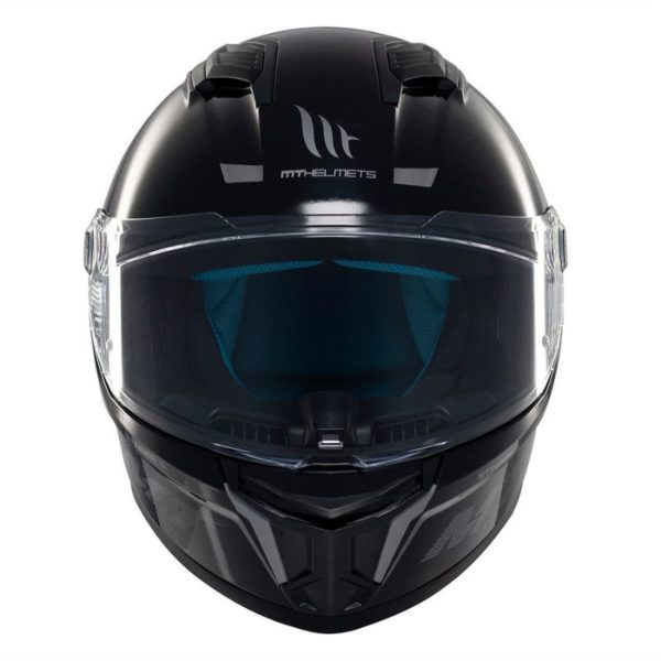 Casco MT STINGER 2 SOLID A11 NEGRO BRILLO