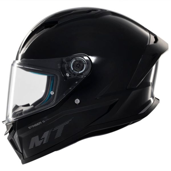 Casco MT STINGER 2 SOLID A11 NEGRO BRILLO
