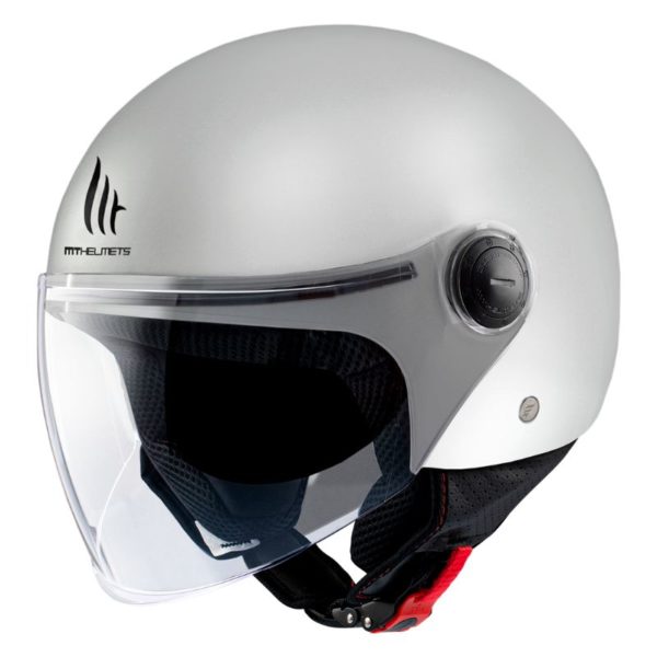 Casco MT STREET S SOLID A0 GLOSS WHITE