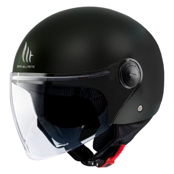 Casco MT STREET S SOLID A1 GLOSS BLACK