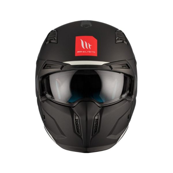 CASCO MT STREETFIGHTER SV S SOLID A1 NEGRO MATE