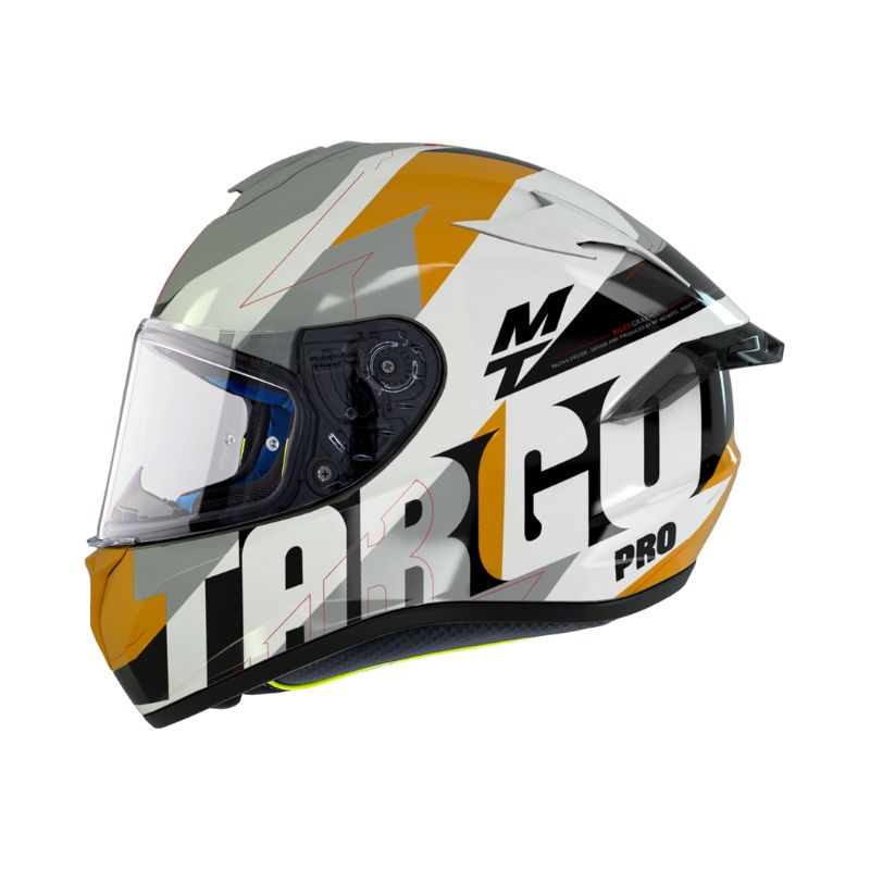  MT HELMETS - Casco Mt Ff106 Targo Truck A2 Amarillo Fluor Mate XS