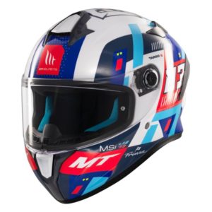 Casco MT TARGO S SERGIO GARCIA 2024 D7 BRILLO