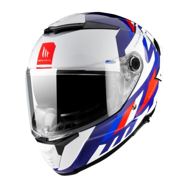 Casco MT THUNDER 4 SV ERGO C7 GLOSS PEARL BLUE