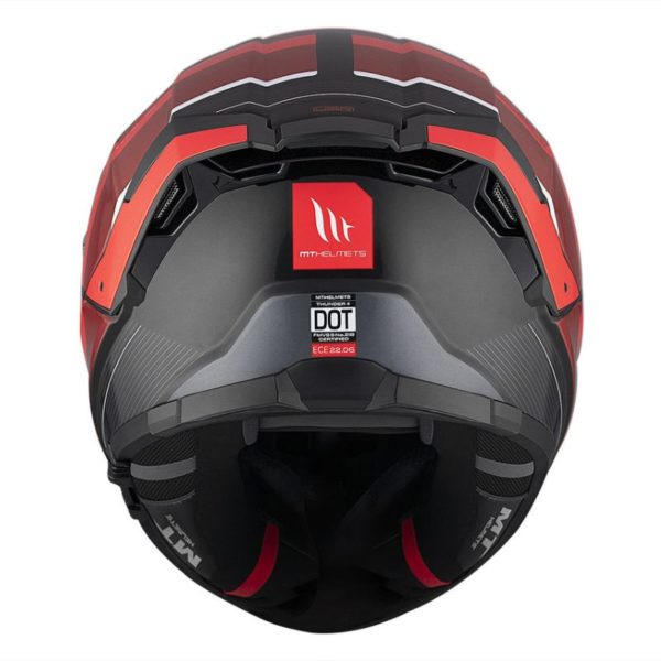 Casco MT THUNDER 4 SV R25 B35 BRILLO