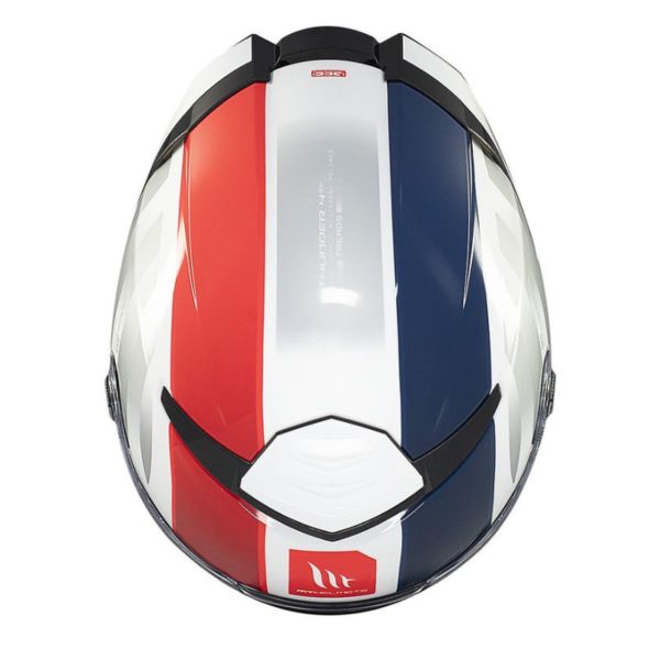 Casco MT THUNDER 4 SV TREADS C7 BRILLO