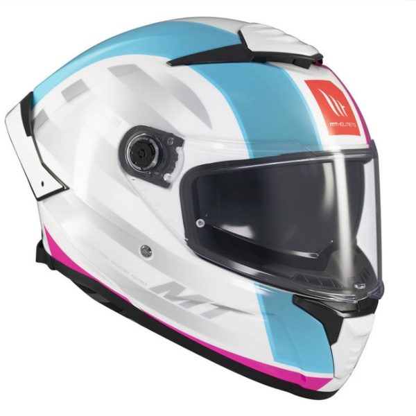 Casco MT THUNDER 4 SV TREADS C8 BRILLO