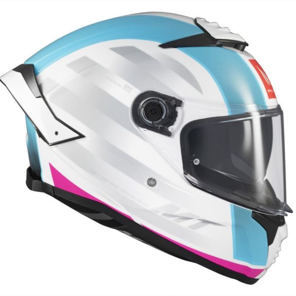 Casco MT THUNDER 4 SV TREADS C8 BRILLO