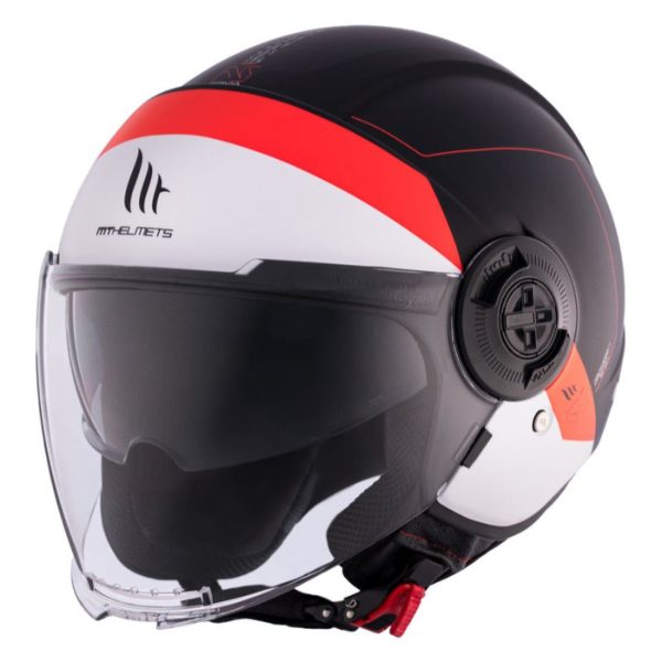 Casco MT VIALE SV S 68 UNIT A5 MATE