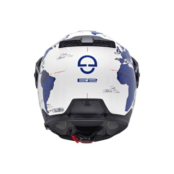 Casco Schuberth E2 ATLAS AZUL BRILLO