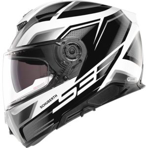 Casco Schuberth S3 STORM PLATA BRILLO