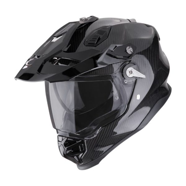 Casco Scorpion ADF-9000 CARBON AIR SOLID Black