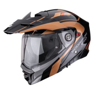 Casco Scorpion ADX-2  KAMPS Negro-Cobre