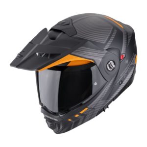 Casco Scorpion ADX-2  LEWIS Matt Black Orange