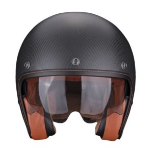 Casco Scorpion BELFAST CARBON EVO SOLID Negro
