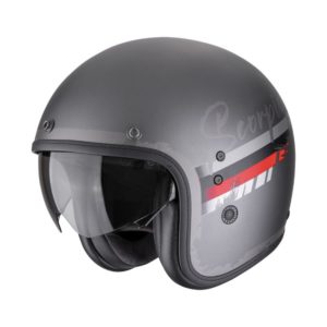 Casco Scorpion BELFAST EVO ADONIS Matt Silver Red