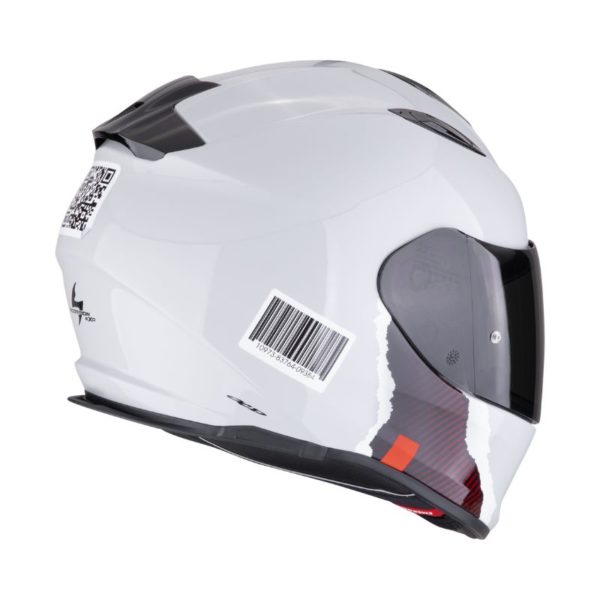 Casco Scorpion CODE Grey Red