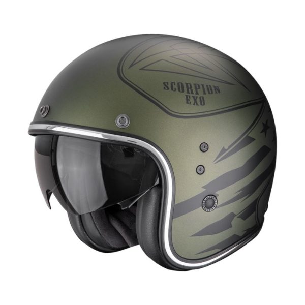 Casco Scorpion DAWG Verde Mate