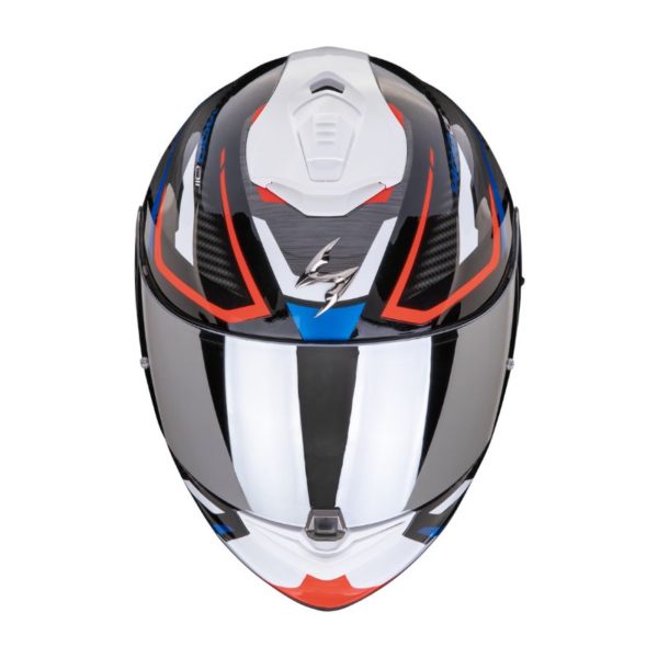 Casco Scorpion EXO-1400 EVO II AIR ACCORD Negro-Azul-Blanco