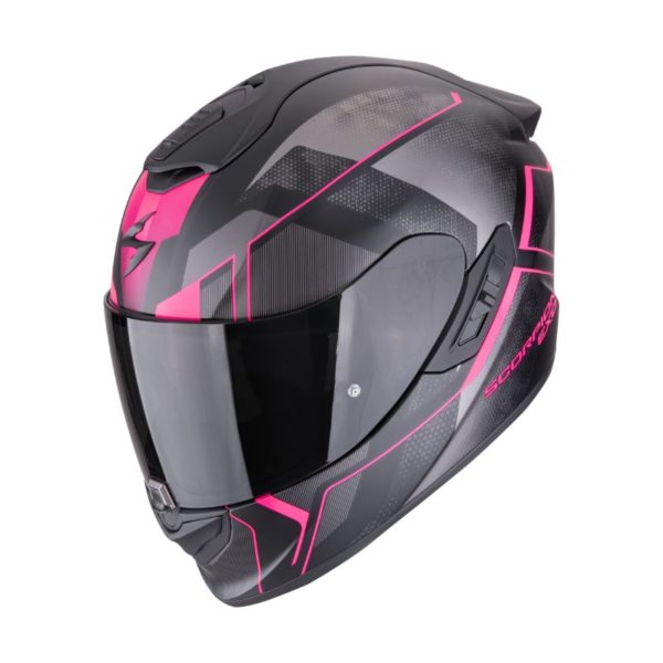 Casco Scorpion EXO-1400 EVO II AIR INTENSIO Matt Black Pink