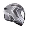 Casco Scorpion EXO-1400 EVO II AIR LINART Grey White - Imagen 3