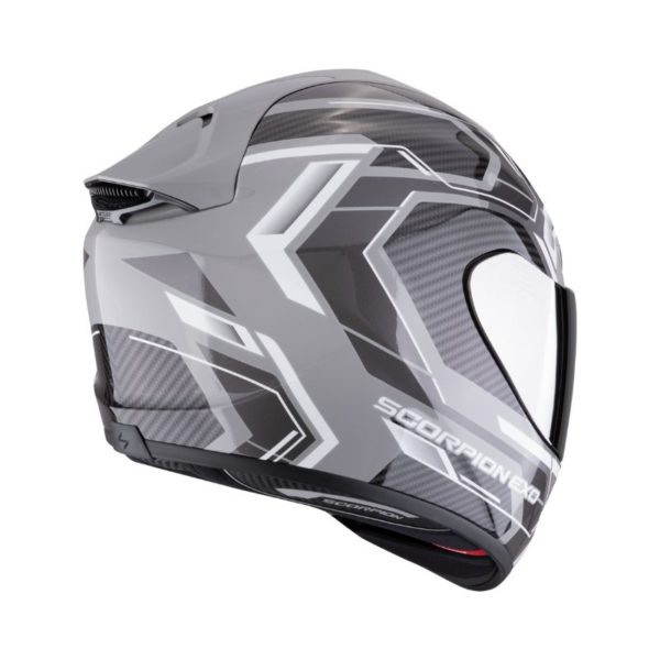 Casco Scorpion EXO-1400 EVO II AIR LINART Grey White