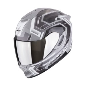 Casco Scorpion EXO-1400 EVO II AIR LINART Grey White