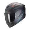 Casco Scorpion EXO-1400 EVO II AIR LUMA Negro mate-Verde