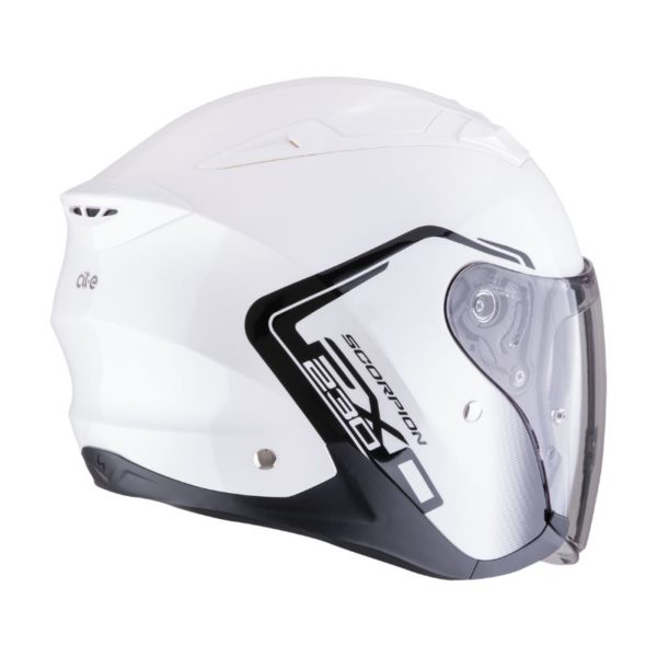 Casco Scorpion EXO-230 CIT-E White Black