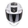 Casco Scorpion EXO-391 AROK White Black Silver - Imagen 3
