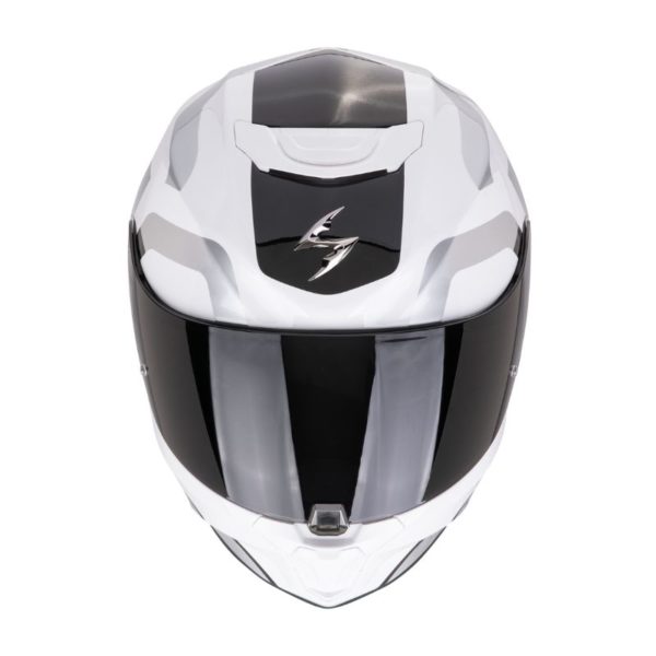 Casco Scorpion EXO-391 AROK White Black Silver