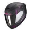 CASCO SCORPION EXO-391 SPADA NEGRO/ROJO FLUOR