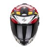 Casco Scorpion EXO-491 PIRATE Rojo - Imagen 3