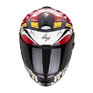 Casco Scorpion EXO-491 PIRATE Red