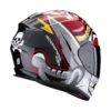 Casco Scorpion EXO-491 PIRATE Rojo - Imagen 2