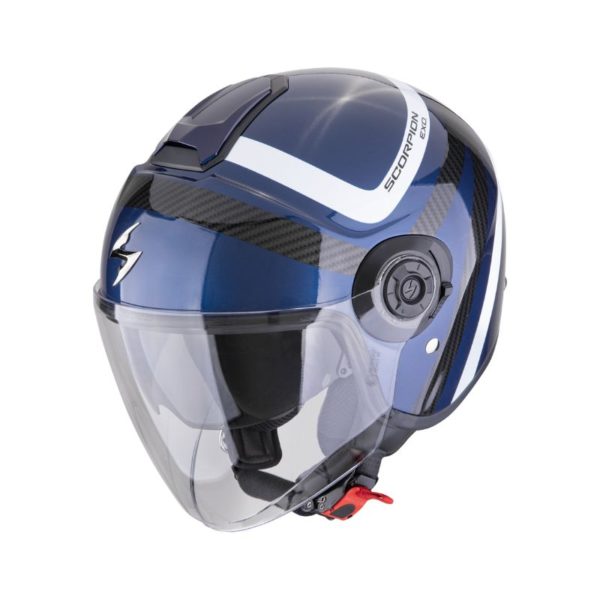 Casco Scorpion EXO-CITY II RIVA Blue Black