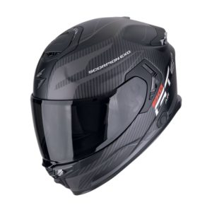 Casco Scorpion EXO-GT SP AIR FLEX Matt Black Silver