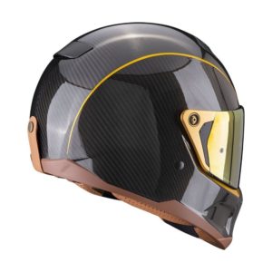 Casco SCORPION EXO-HX1 CARBON SE Negro Oro