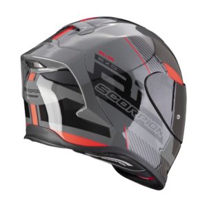 Casco Scorpion EXO R1 EVO AIR FINAL Grey-Black-Red