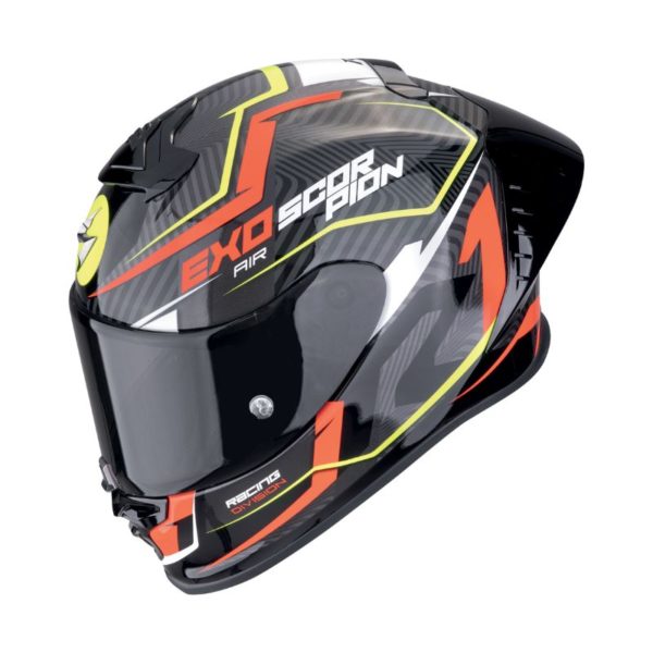 Casco Scorpion EXO-R1 EVO II AIR  COUP Black-Red-Neon Yellow