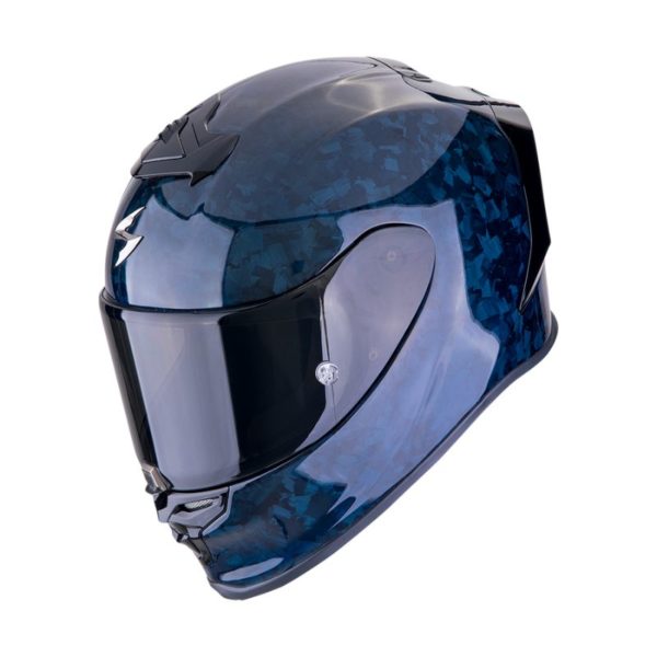 Casco Scorpion EXO-R1 EVO ONYX CARBON AIR SOLID Azul