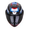 Casco Scorpion EXO-TECH EVO CARBON COSY Black Blue Red - Imagen 3