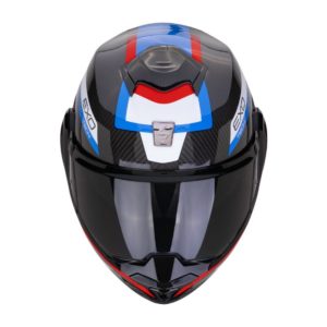 Casco Scorpion EXO-TECH EVO CARBON COSY Black Blue Red