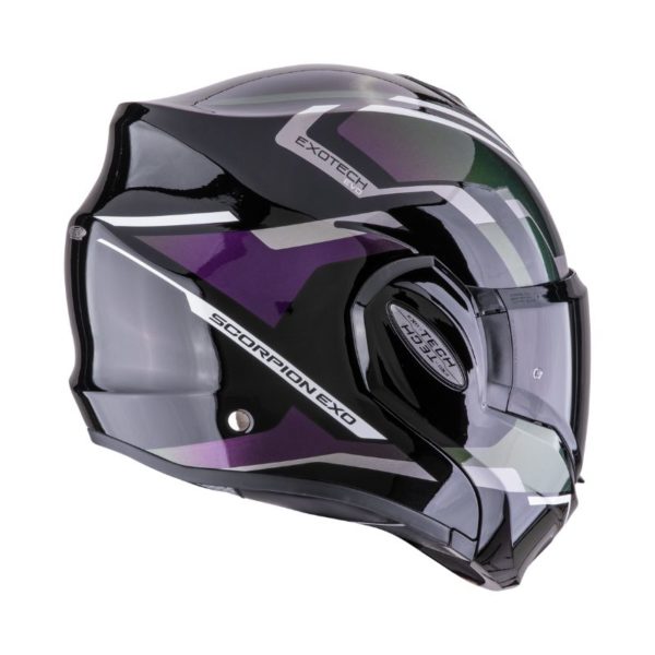 Casco Scorpion EXO-TECH EVO FURIO Black Chameleon