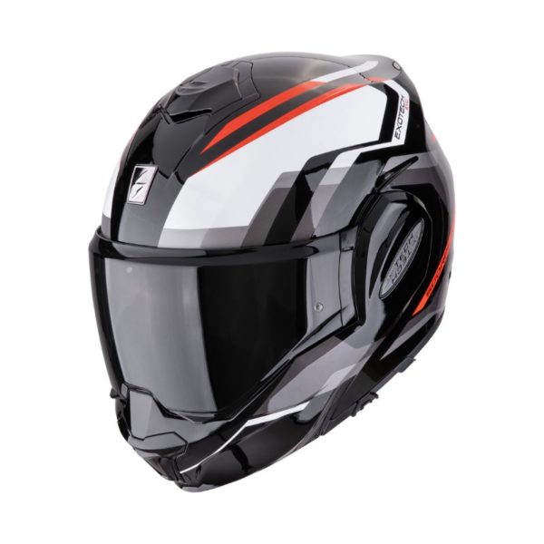 Casco Scorpion EXO-TECH EVO FURIO Black Red