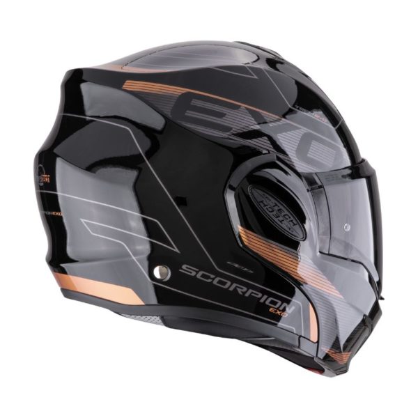 Casco Scorpion EXO-TECH EVO TRAVELLER Black Copper