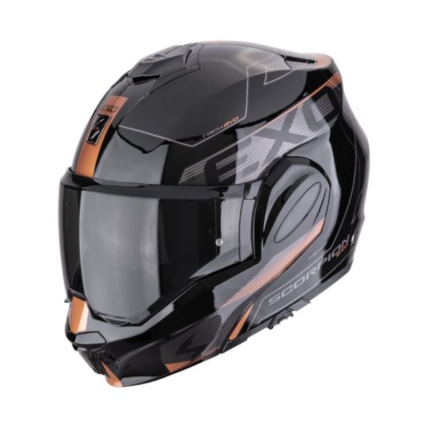 Casco Scorpion EXO-TECH EVO TRAVELLER Black Copper